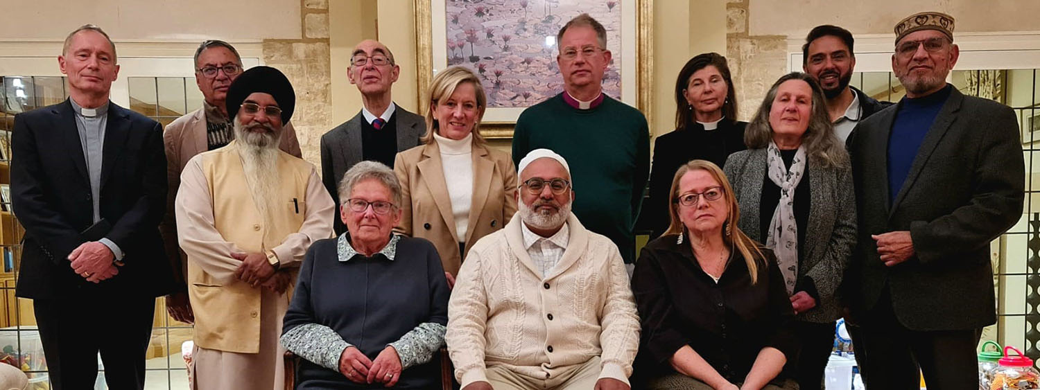 Bishop Steven hosts faith and community leaders.