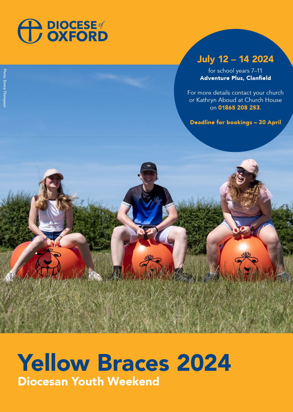 Flyer for Yellow Braces 2023. Click to view PDF.