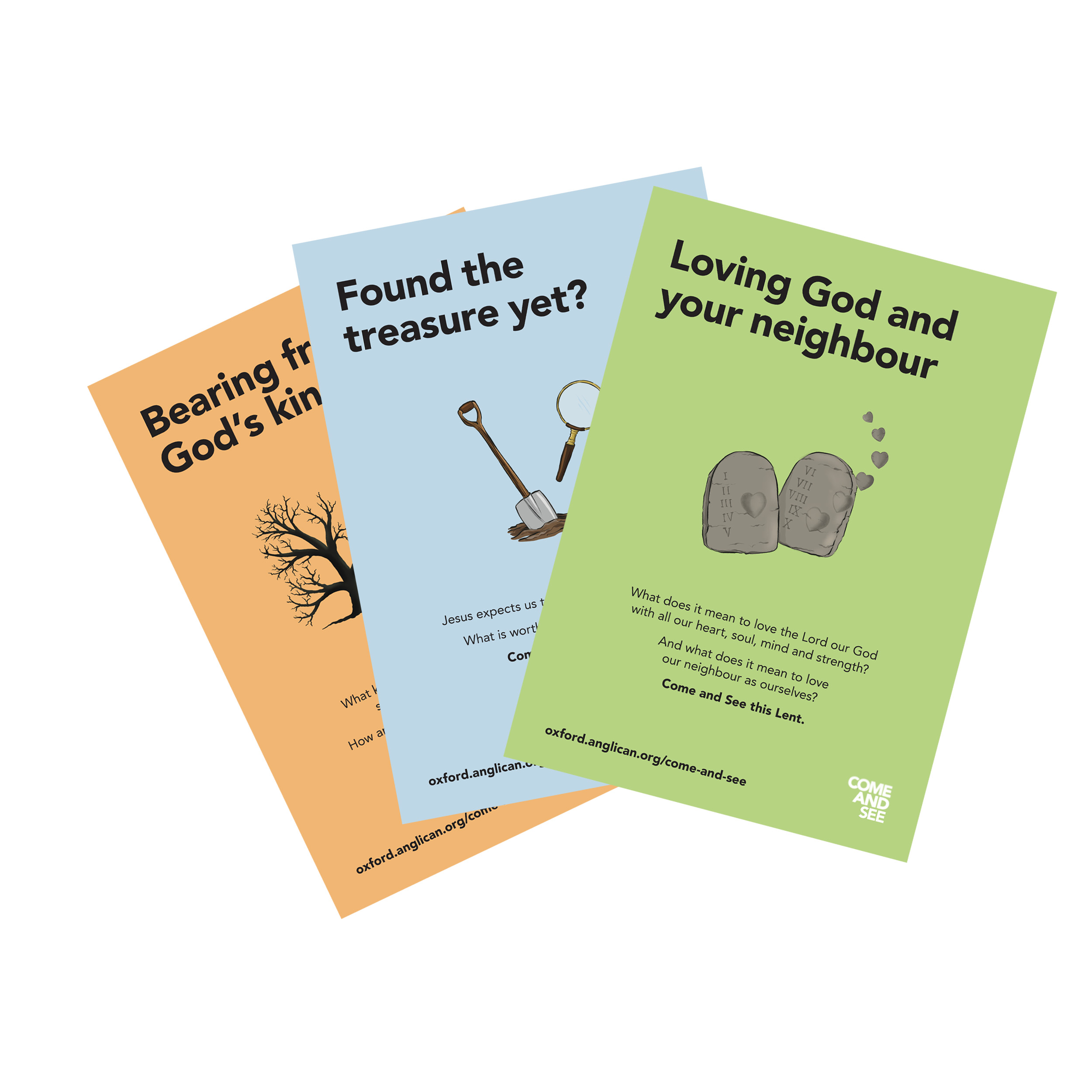 Set of posters for Come and See 2024.