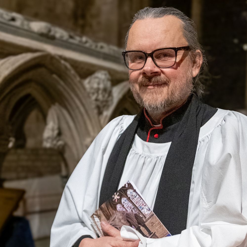 Picture of vicar Mike Smith