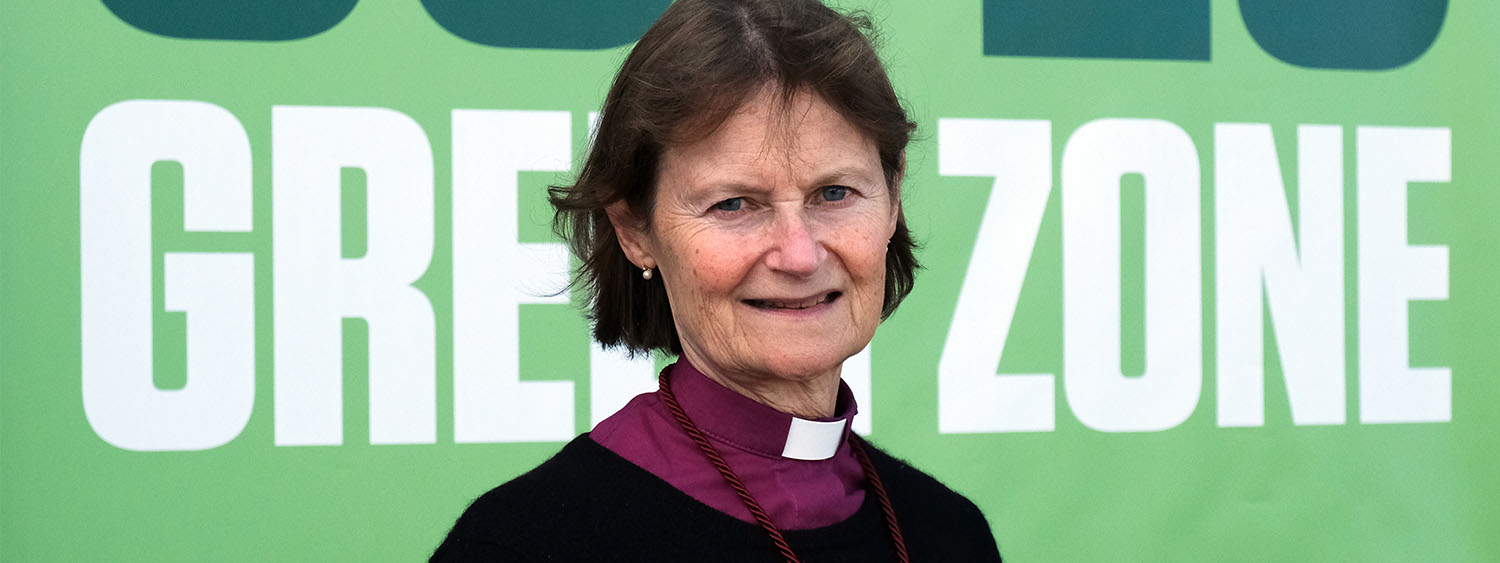 Bishop Olivia at COP26 in Glasgow - October 2021