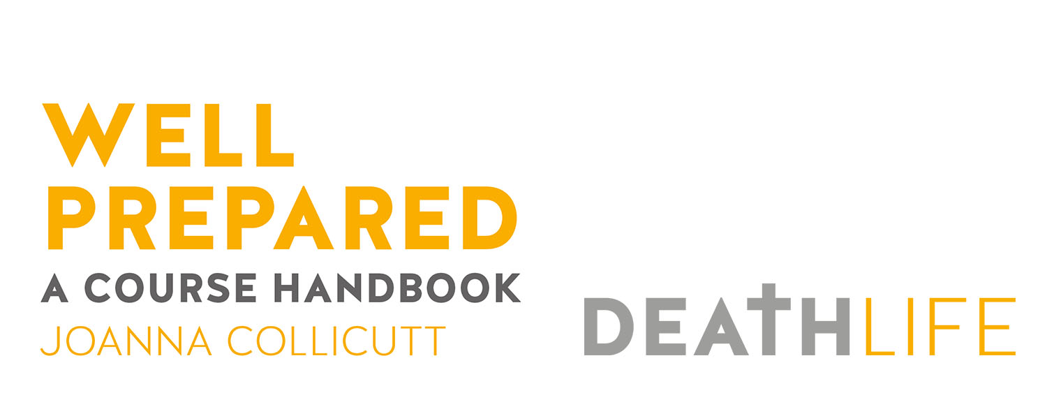 Text: Well Prepared: A Course Handbook by Joanna Collicutt