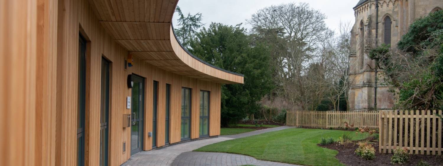 Reading area offices in Theale next to Holy Trinity Church