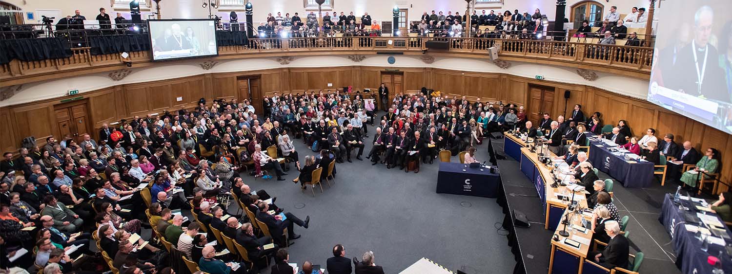General Synod meets at Church House Westminster, February 2023. Photo (c) Max Colson